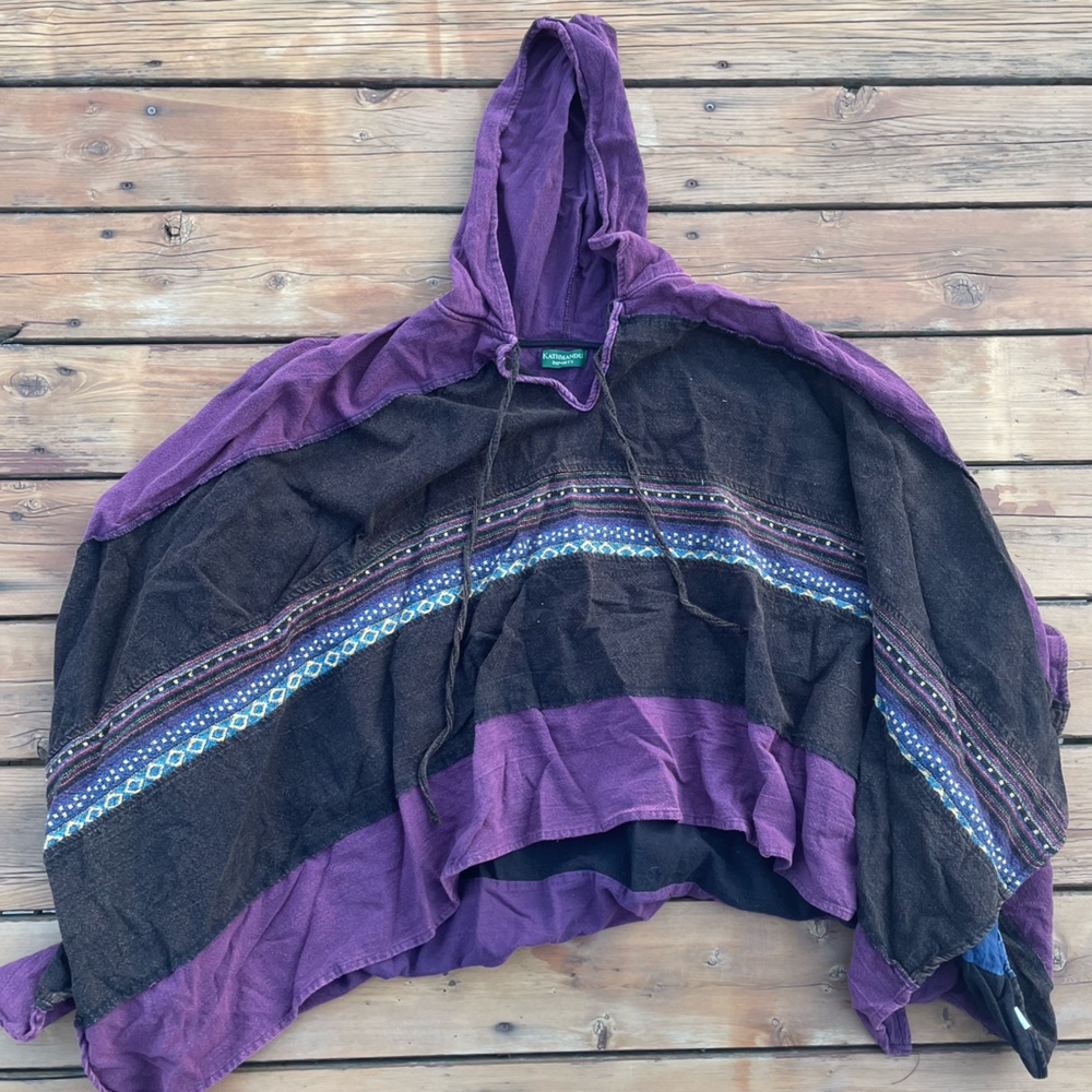 kathmandu hippie poncho